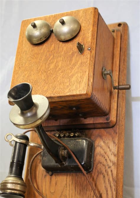 stromberg carlson telephone metal box with handset|old stromberg carlson phones.